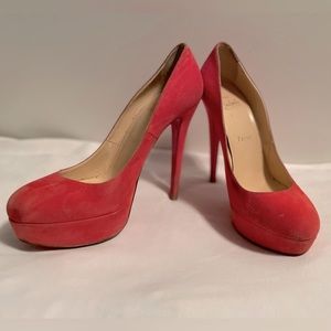 Christian Louboutin Coral Suede